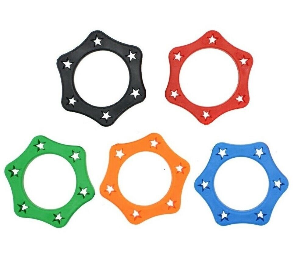 5 PCS KTV UHF Microphone Anti-rolling Protection Ring for Shure sm58 BETA58 SM86