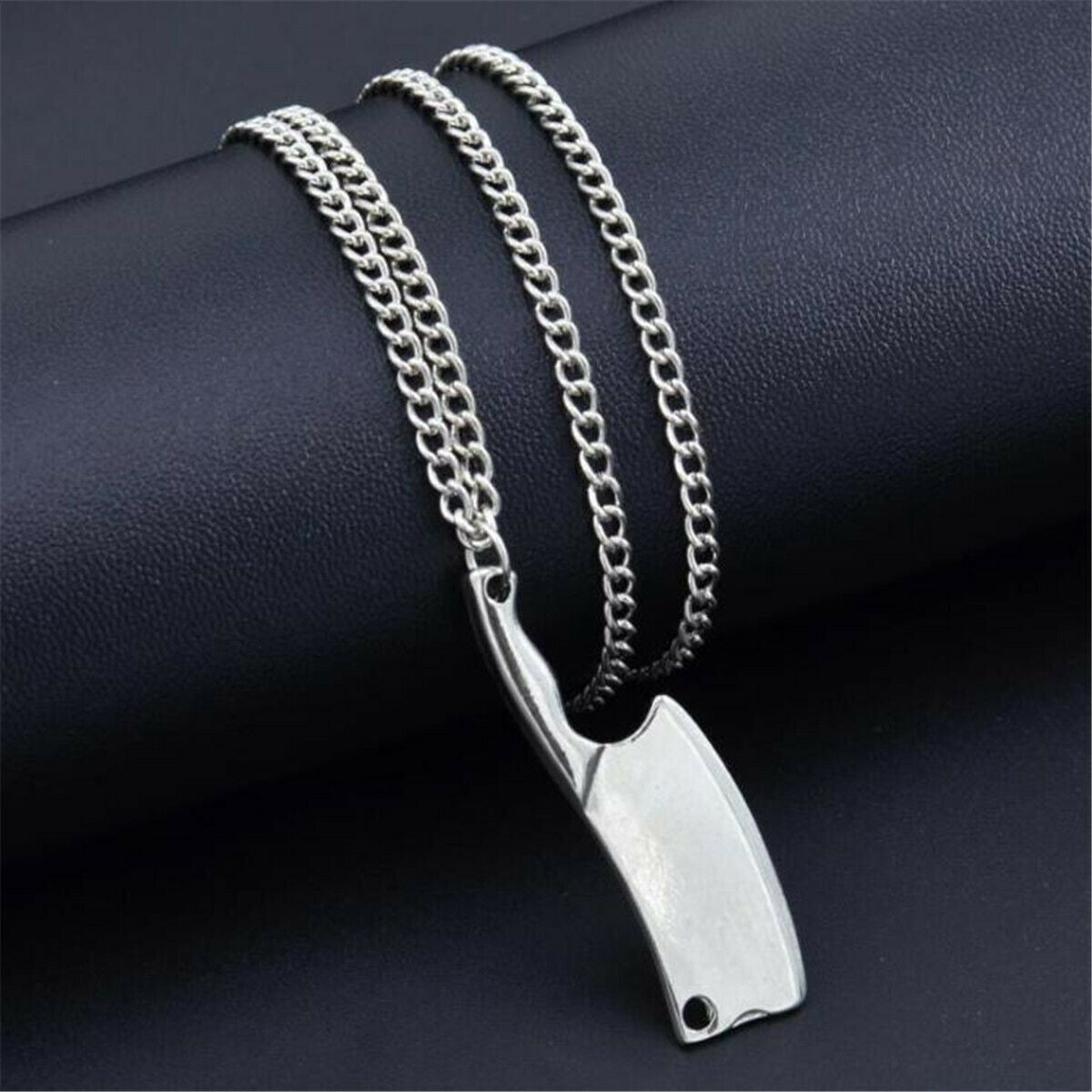 Fashion Chef Personality Kitchen Pendant Necklace Chain Jewelry Charm Gift Cool