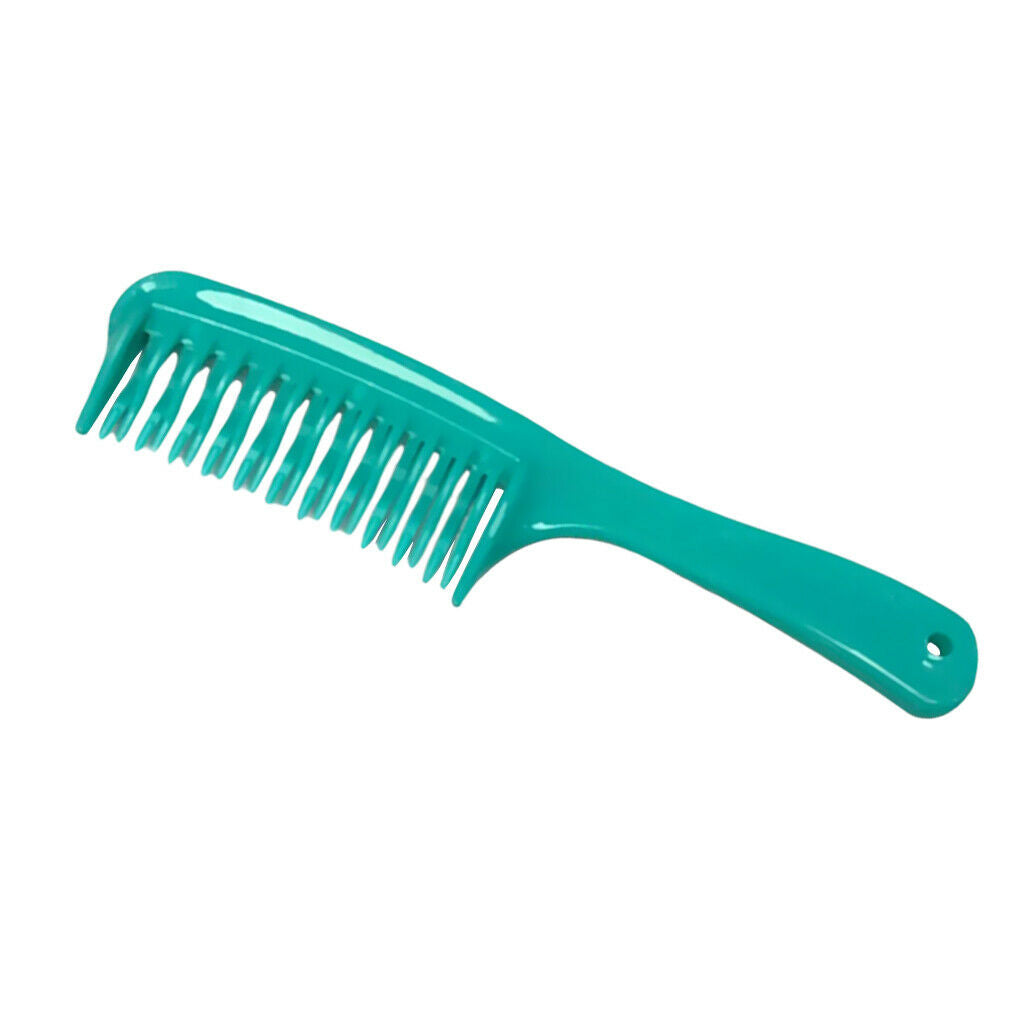 2x Curved Tooth Detangling Hair Combs for Long Curly Wet Hair Not Breakable