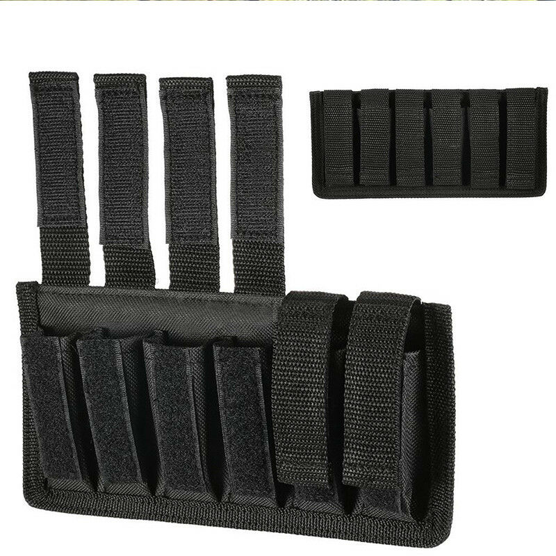 Six Pack Magazine Pouch 6 Packs Hunting Mag Pouches Black Color