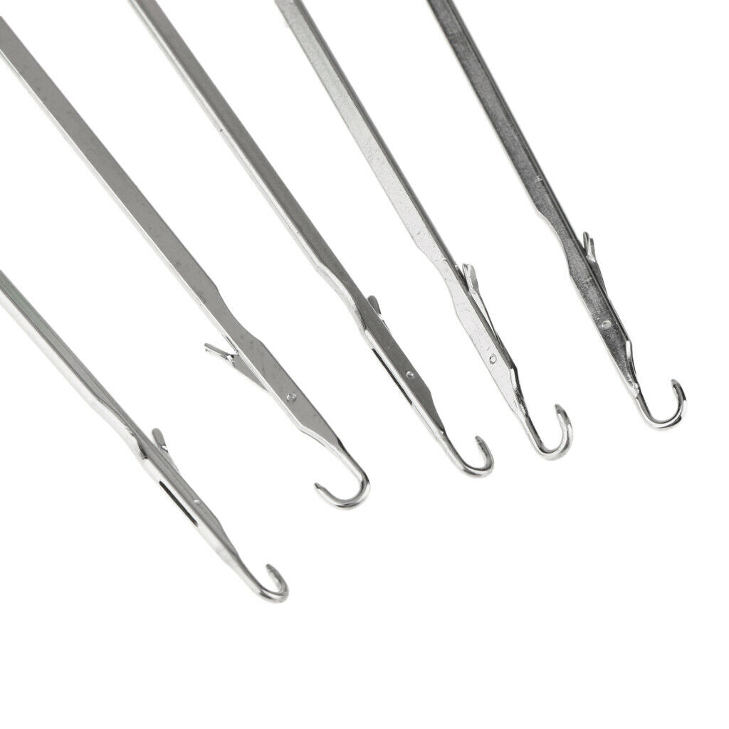 6 lot Dreadlocks Micro Braids Making Weaving Latch Hooks Needles for Beads