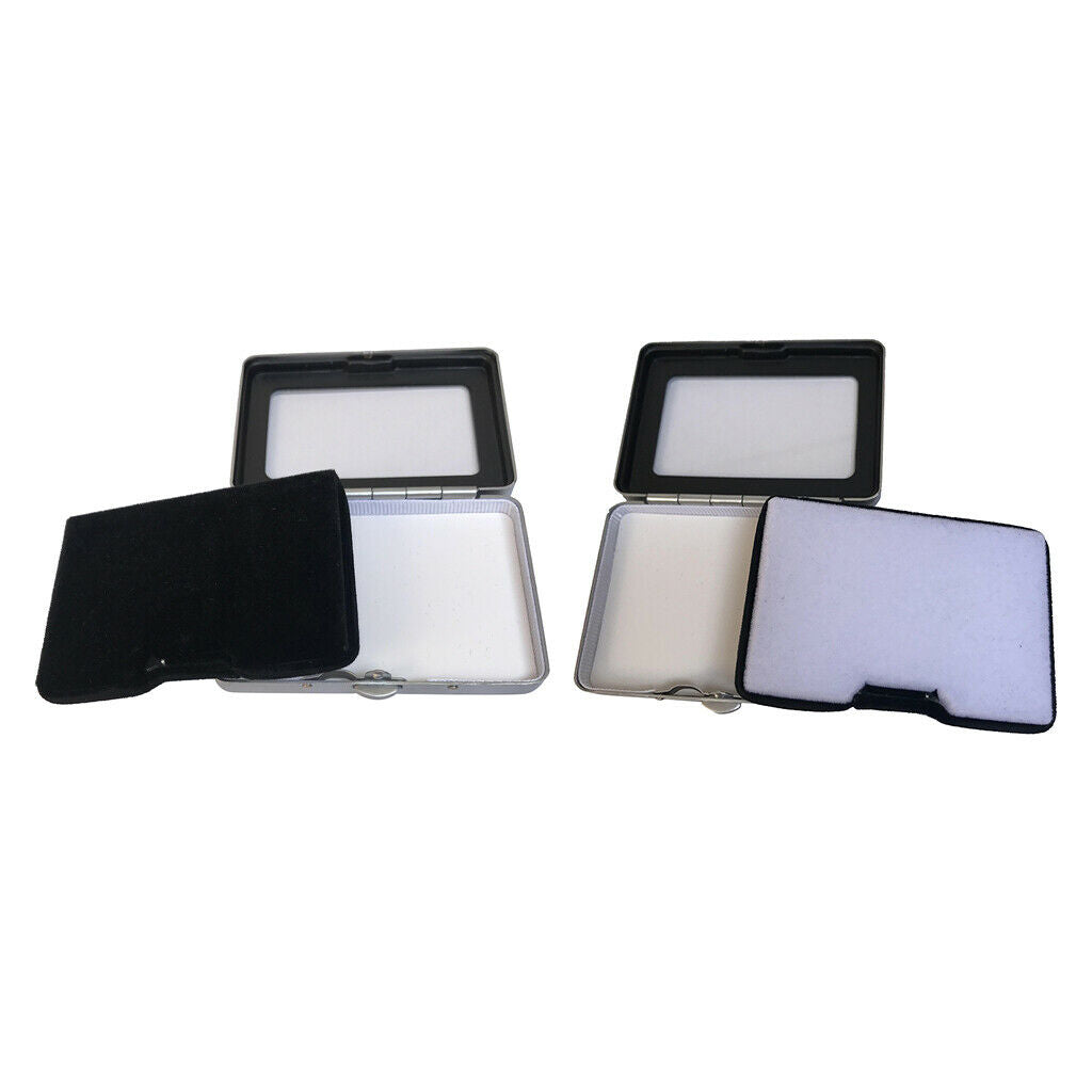 Luxury Beads Display Case with Lid Jewelry Holder Organizer Container Accs