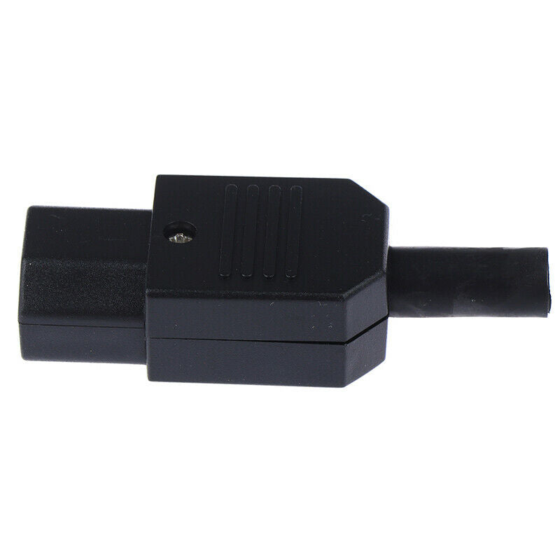 250V 10A 3pin Power Supply plug socket Adapter male & female  wire connectorDD