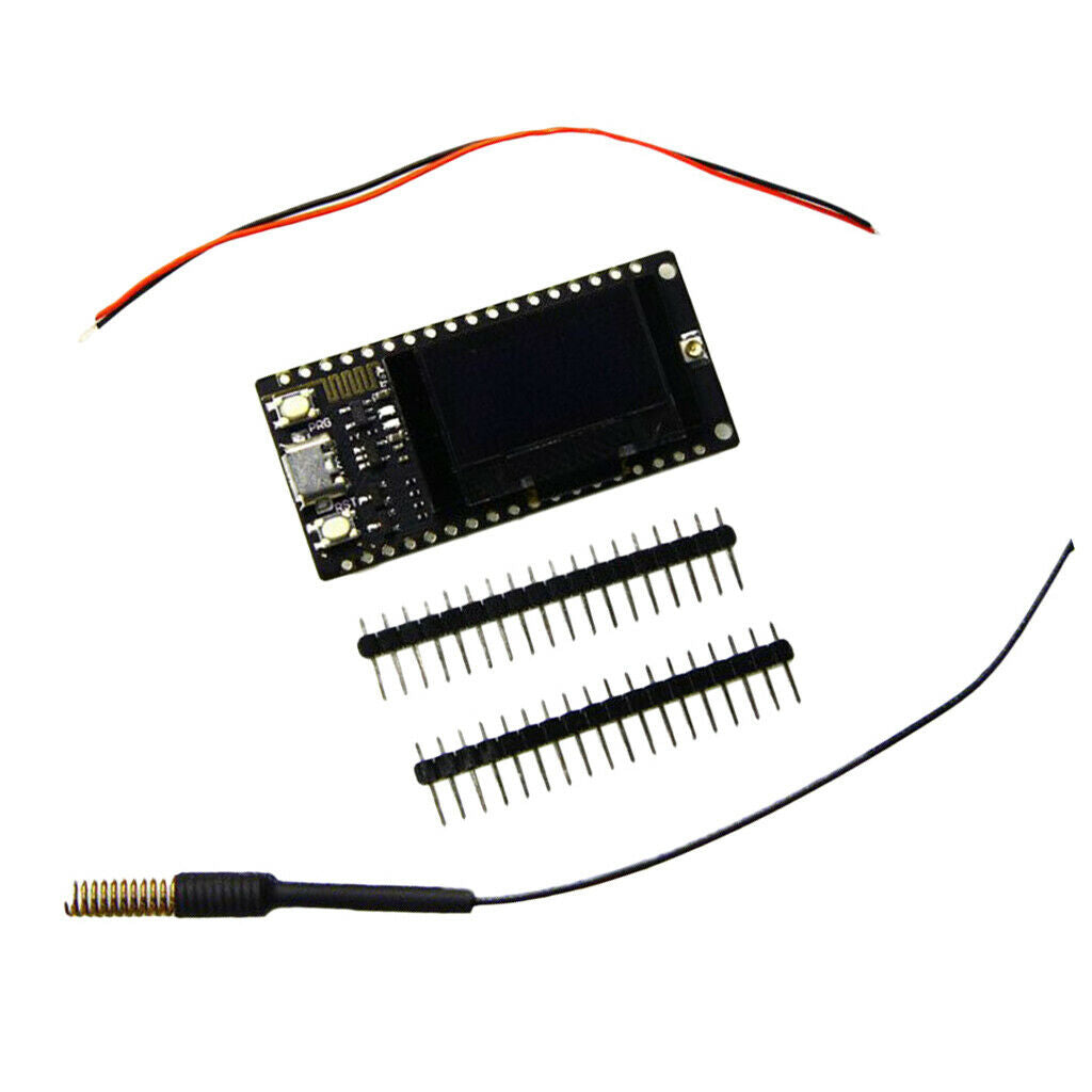 LORA32 433Mhz WiFi Bluetooth module with 0.96 inch OLED display / antenna