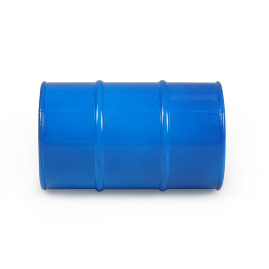 4 lot Simulation Oil Drum for 1:10 RC Crawler Car Decoration Toys DIY Blue