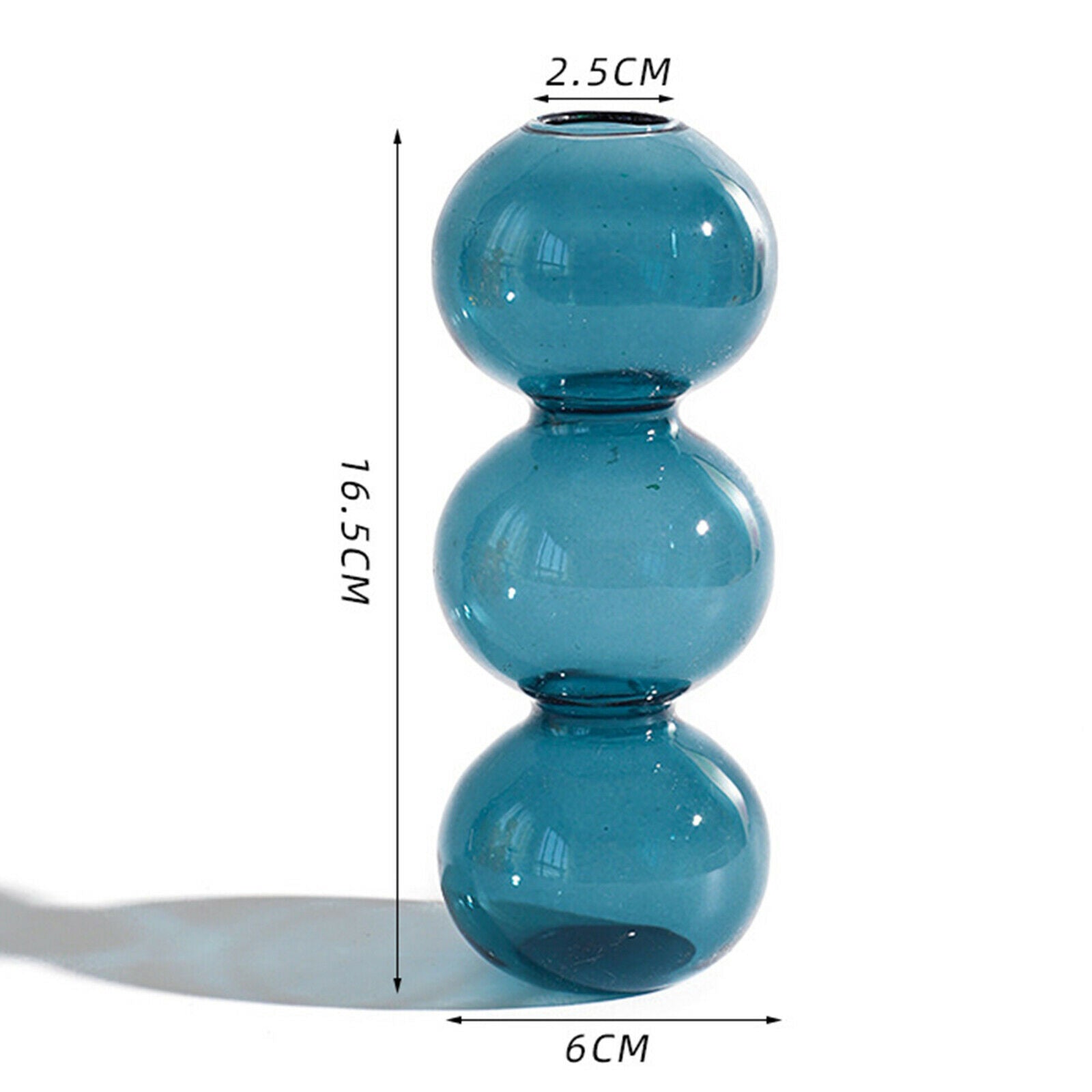 4Pack Nordic Style Glass Flower Vase Tabletop Holder Container Home Decor