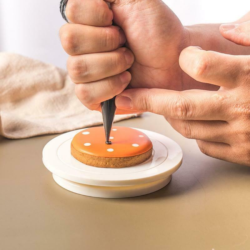 Spinning Cake Decorating Stand Non-Slip Cookie Decorating Turn Table Baking Tool