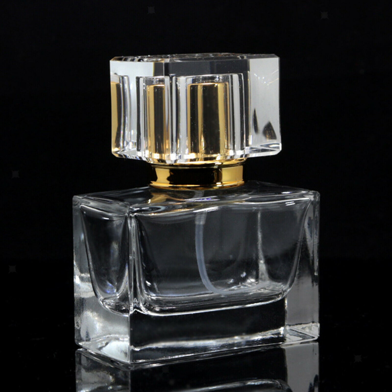 30ml 1 Ounce Empty Clear Glass Perfume Spray Bottle Jar Atomizer Home Decor