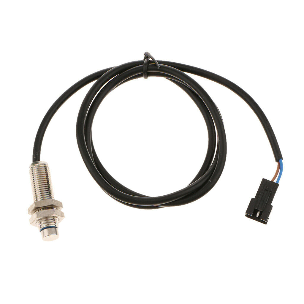 2x Digital Sensor Wire with Magnet for Motorcycle Speedometer Tachometer