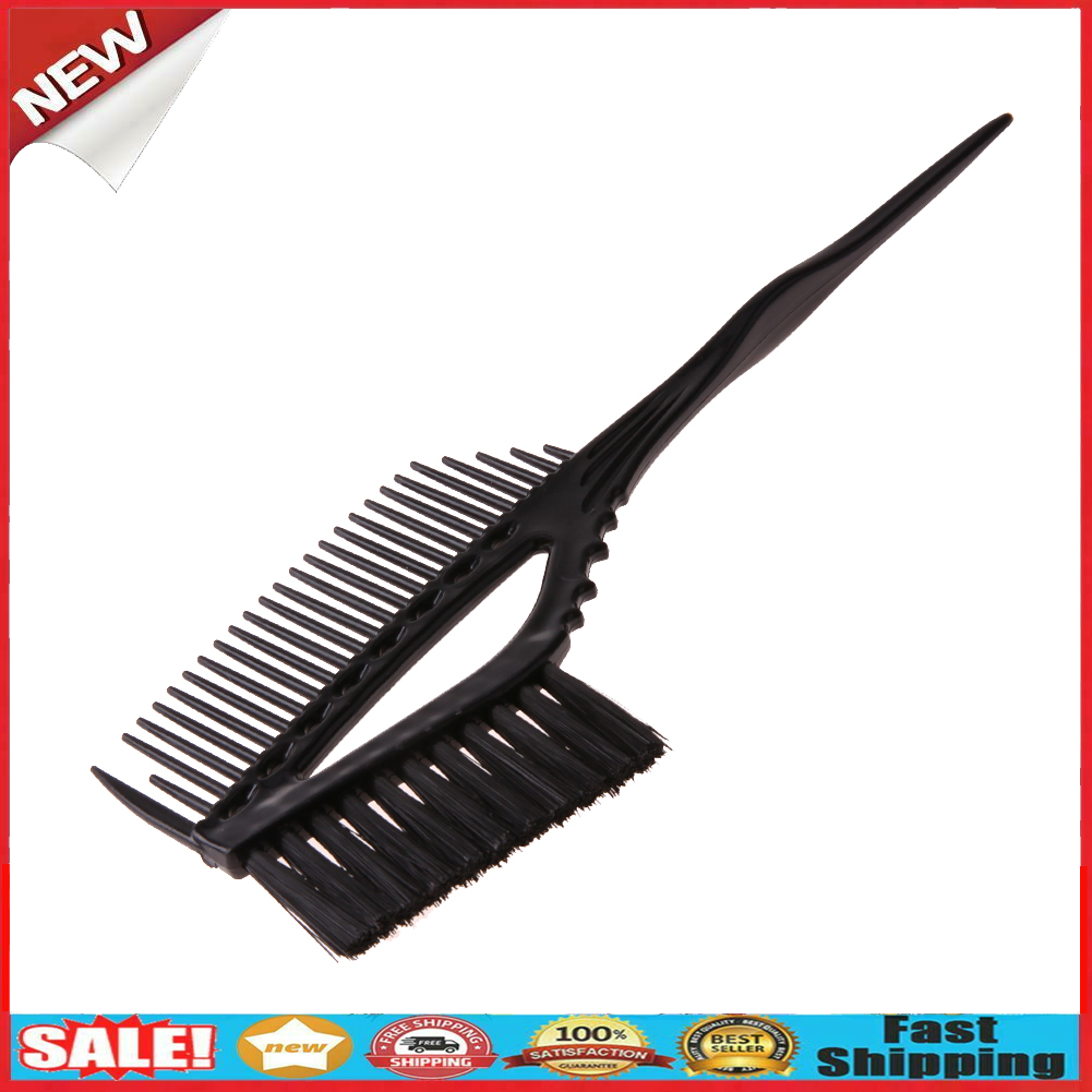 Hair Dye Coloring Brush Comb Hairdressing Brush Pro Plastic Salon Hair Tint @