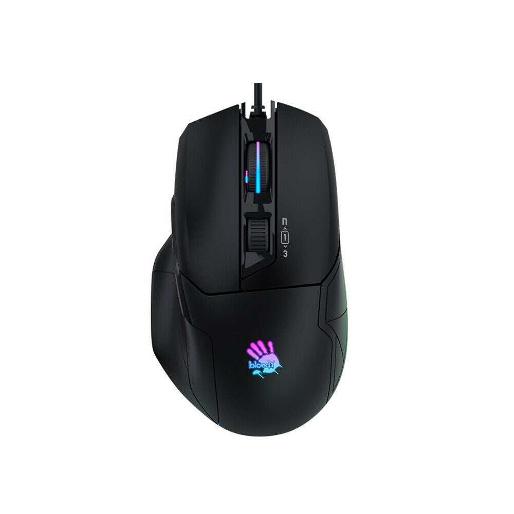 For BLOODY W70 MAX Wired USB Gaming Mouse Programmable Activation Version
