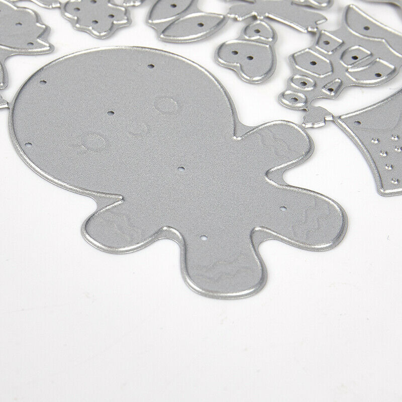 Gingerbread Cutting Dies Stencil Craft for DIY Christmas Scrapbooking Cut D Ad