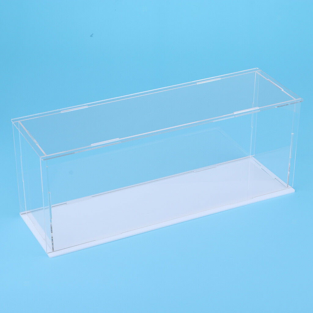 Acrylic Display Case Dustproof Dustproof Box Large Protection Case 11x3.14x4.3''