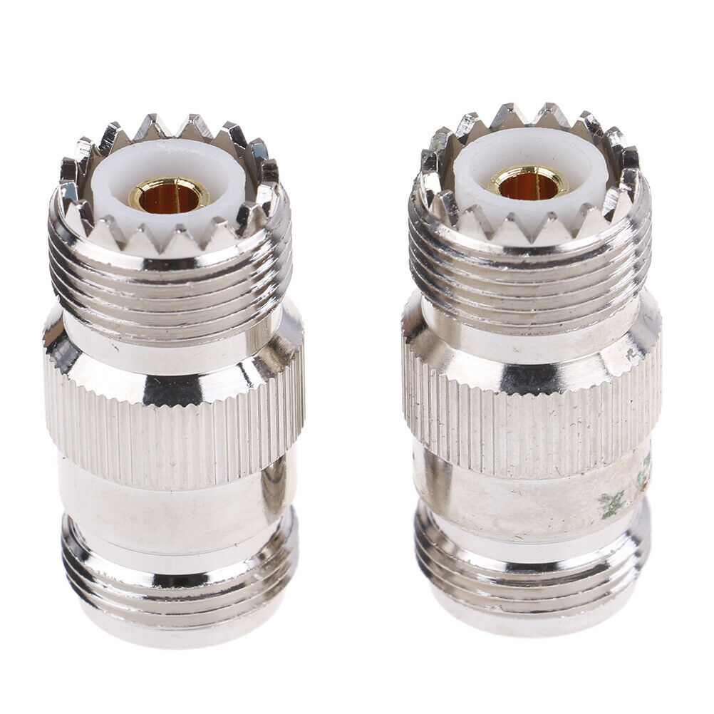 1 x N female to UHF female SO-239 SO239 jack straight RF adapter connecto.l8