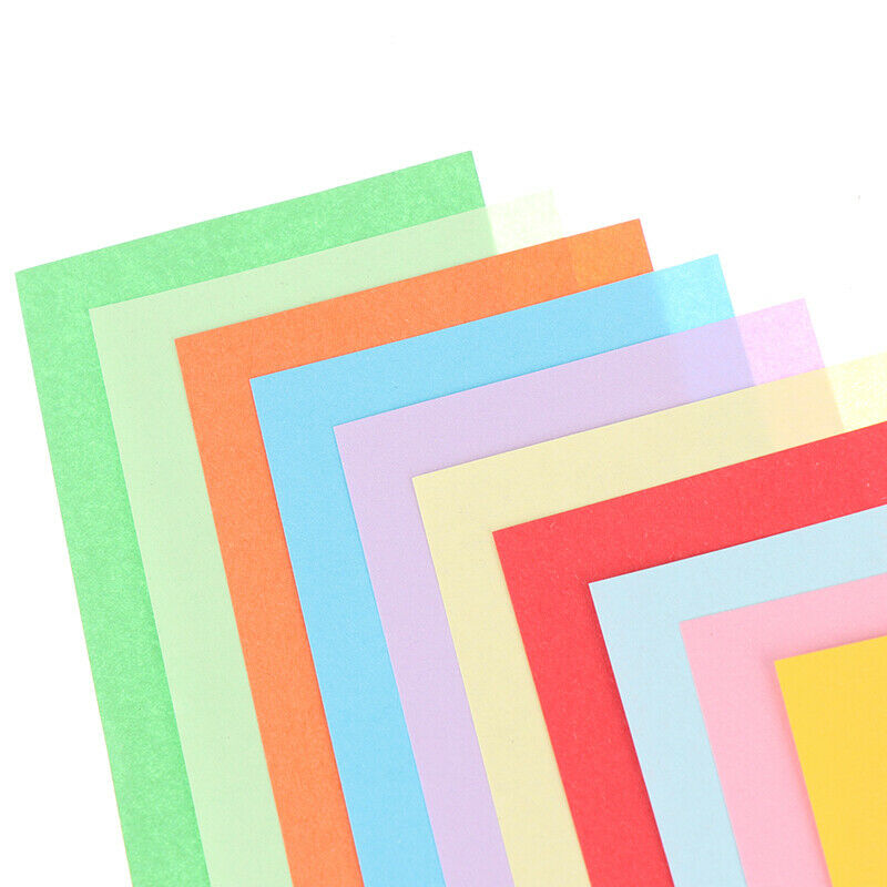 100x Handmade Origami Paper For Kids 10 Colors Double Sides Folding Paper 7* SJ