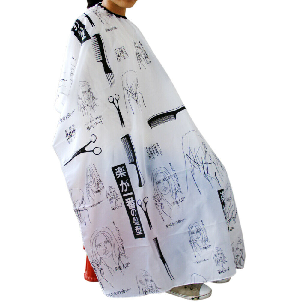 2x Professional Hair Cut Capes Apron Salon Barber With Snap Closure Adults