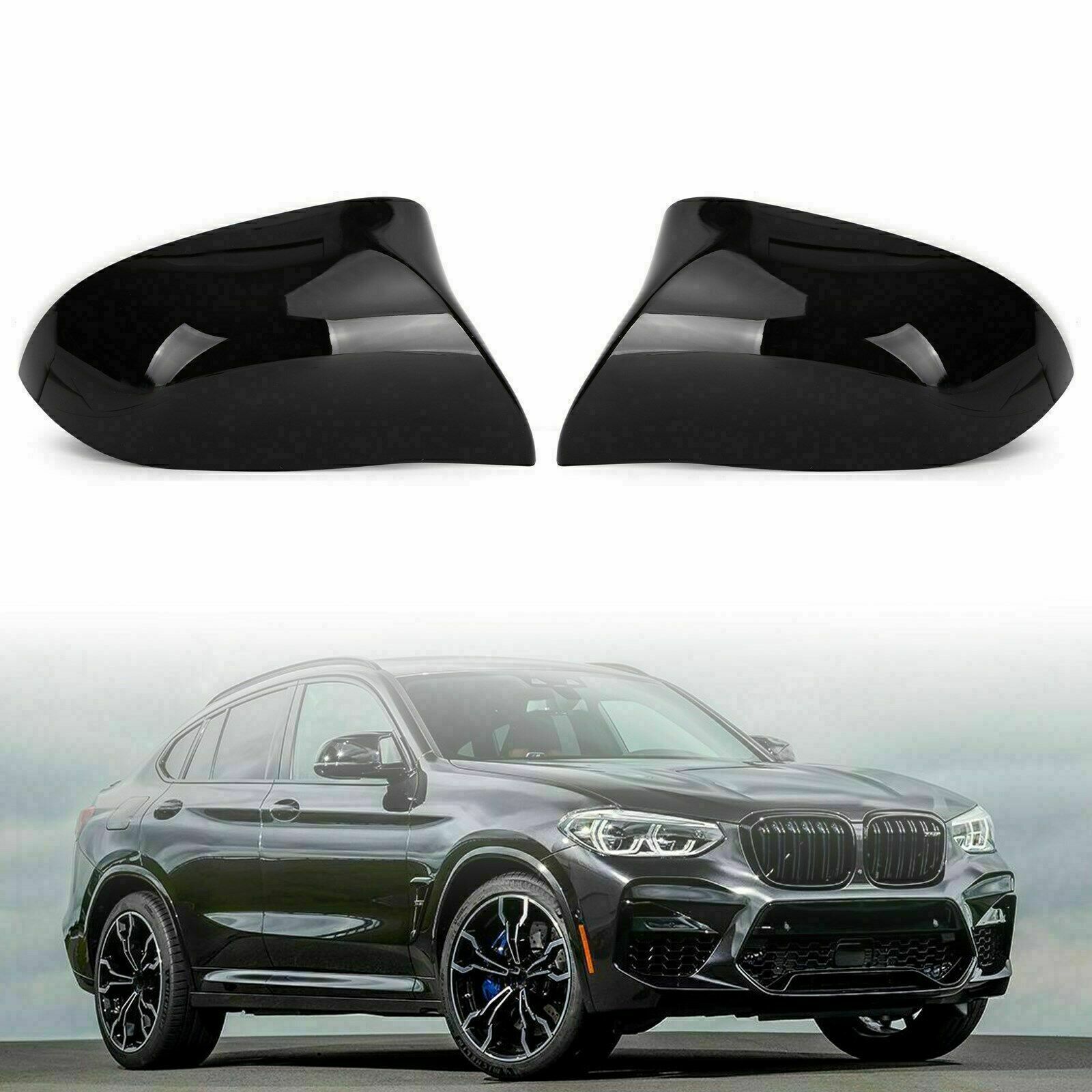 For BMW X3 F25 X4 F26 X5 F15 2014-2018 Car Side Wing Mirror Cover Rear-View Caps