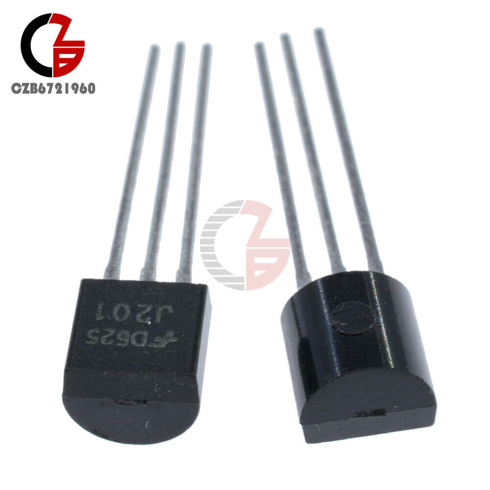 50PCS DIP 3 J201 JFET N-Channel Transistor 40V 50mA TO-92