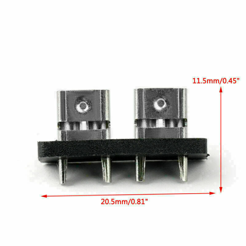 10X SL-506P Medium Blade Fuse Holder Auto Automotive Boat 32V For PCB Board  CN