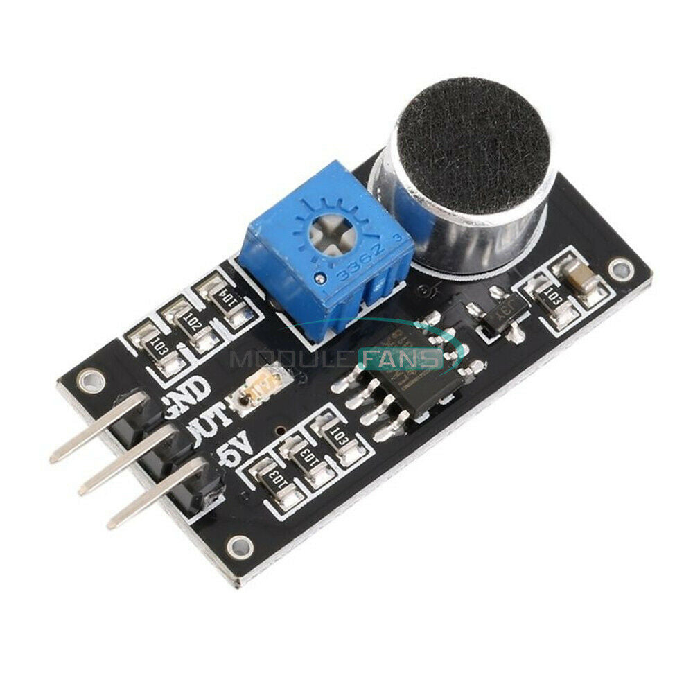 10PCS Sound Detection Sensor Module Sensor Intelligent Vehicle For Arduino Car