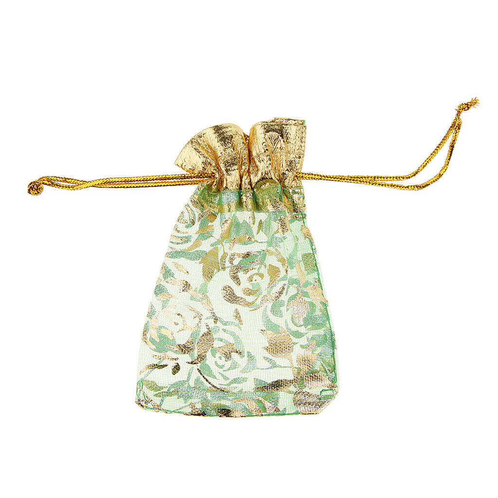 10pcs Drawstring Cotton Muslin Bags Tea Bags Souvenir Gift Candy Bags