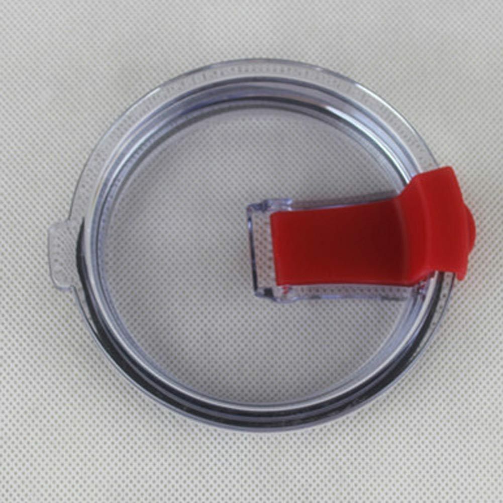 Splashproof Leakproof Replacement Spill Lid for 20oz Tumbler Travel Cup Red
