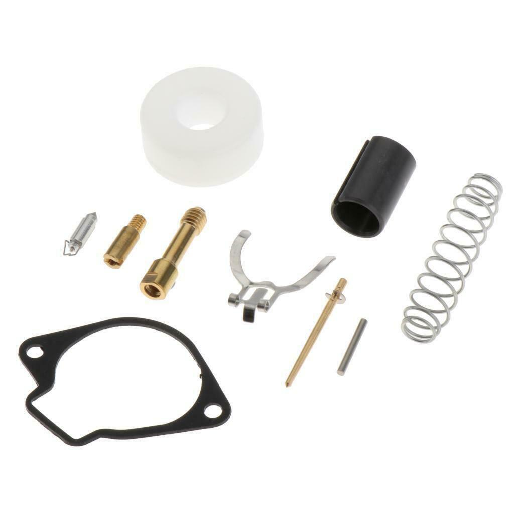Outboard Carb Carburetor Repair Kit for Two-Stroke 43CC 47CC Mini Moto Pocket