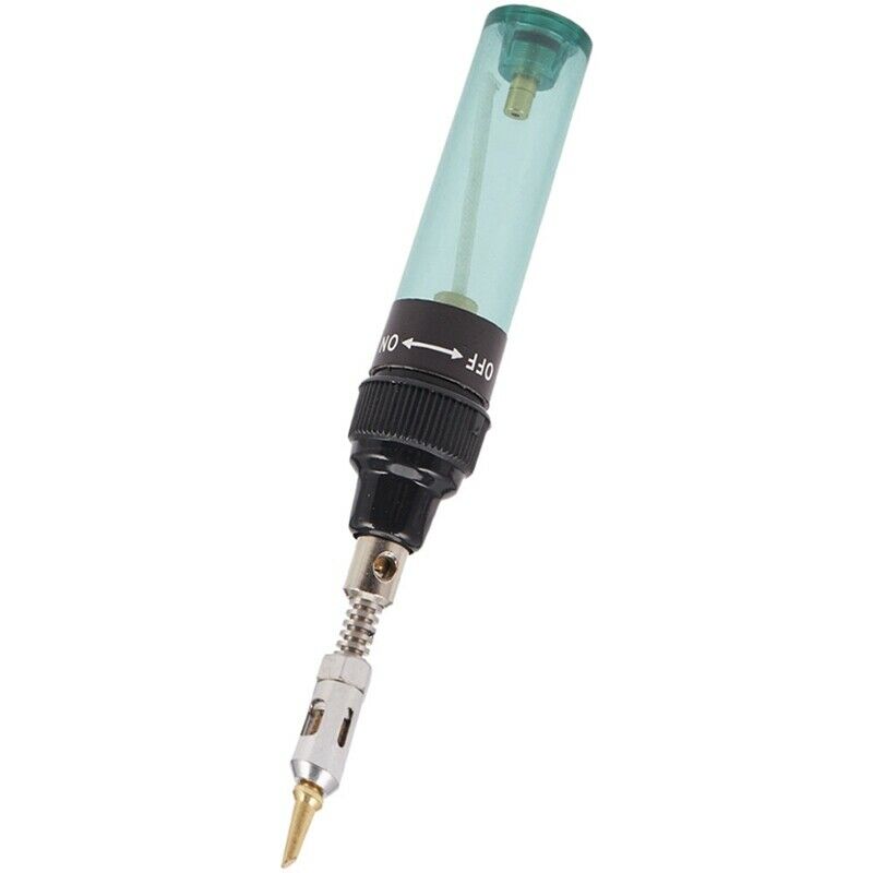 Cordless Torch Solde Iron MT-100 Butane Gas Solde Iron Pen(Green) Z8T1