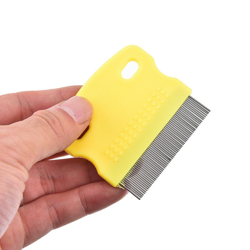 stainless steel pet dog cat toothed flea removal cleaning brush grooming c.l8