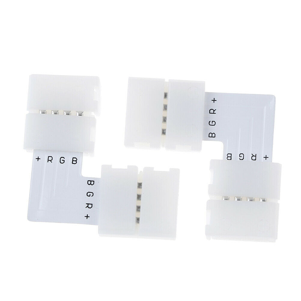 5PCS Soldering LED Strip Corner Connector 2PIN L Shape Corner Connector t.l8