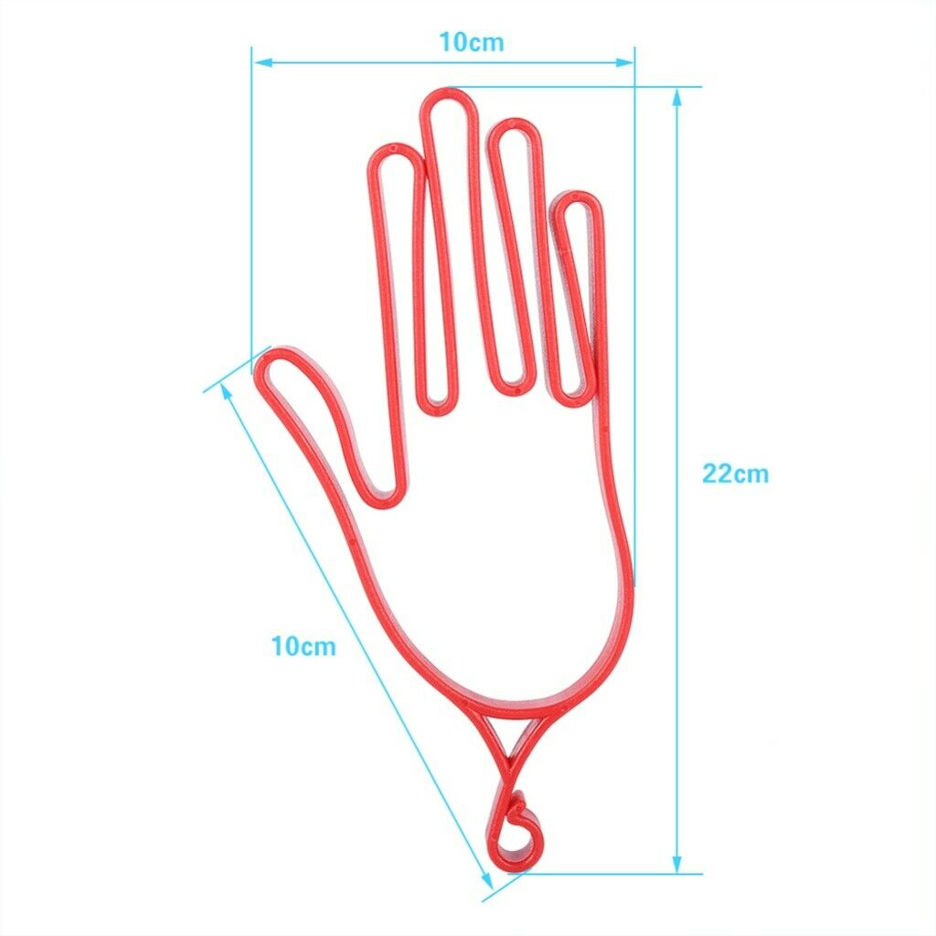 2x Golf Gloves Holder Sports Golfer Tool Gear Plastic Dryer Hanger Stretcher