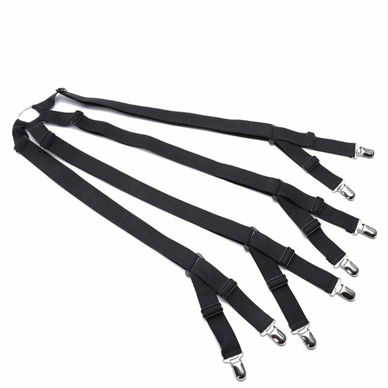 Adjustable Crisscross Bed/Fitted Sheet Placing Straps Gripper Holder Fastener