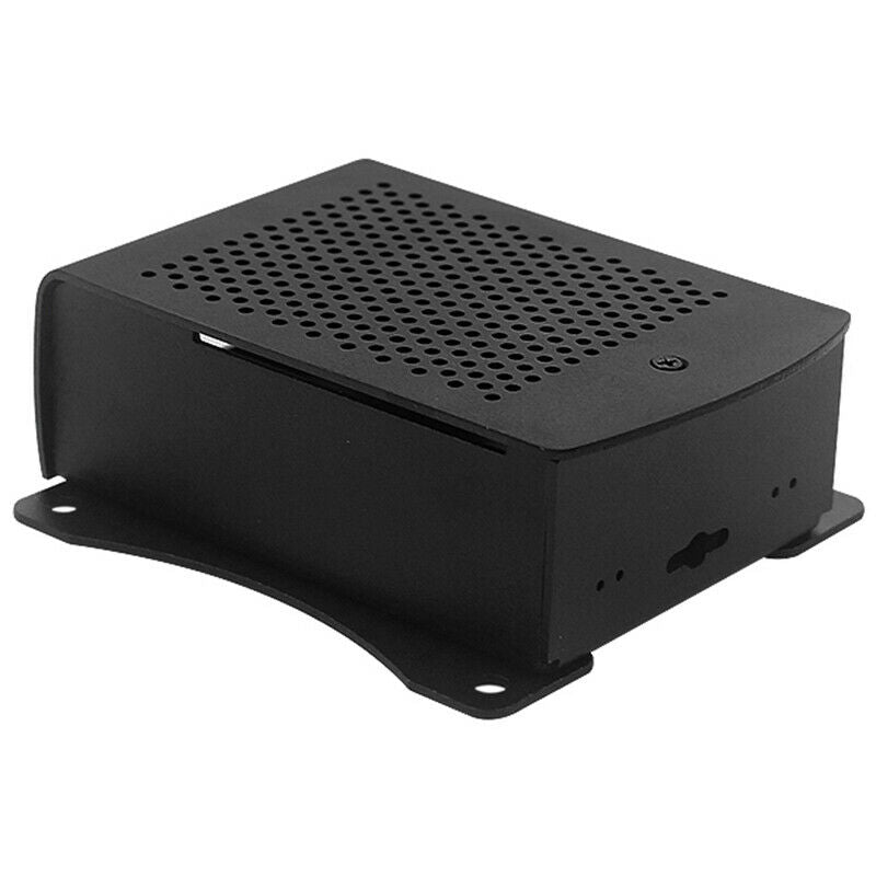 Latest Aluminum Alloy Case with Hanging Bracket Compatible + Fan for RaspberryP6
