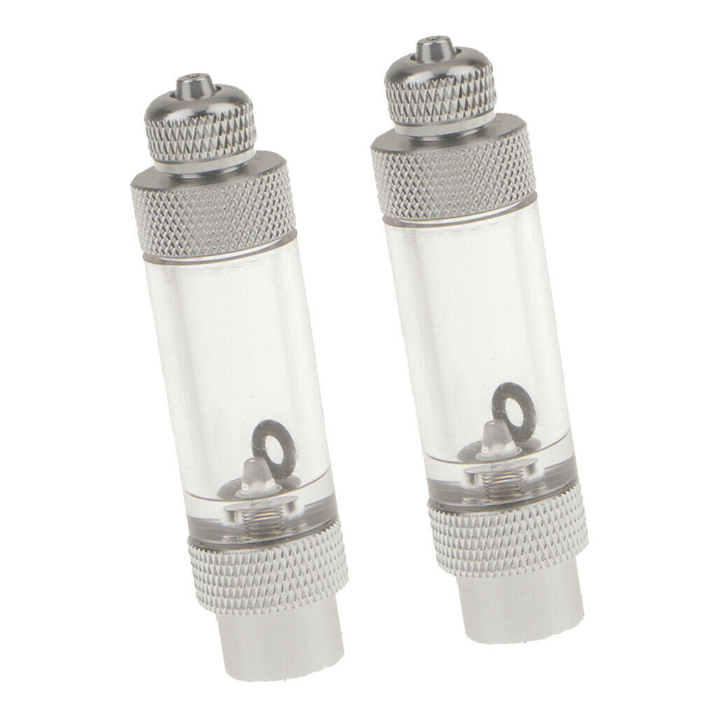2x Aquarium Fish Tank CO2 Regulator Bubble Counter Regulator Solenoid Valve