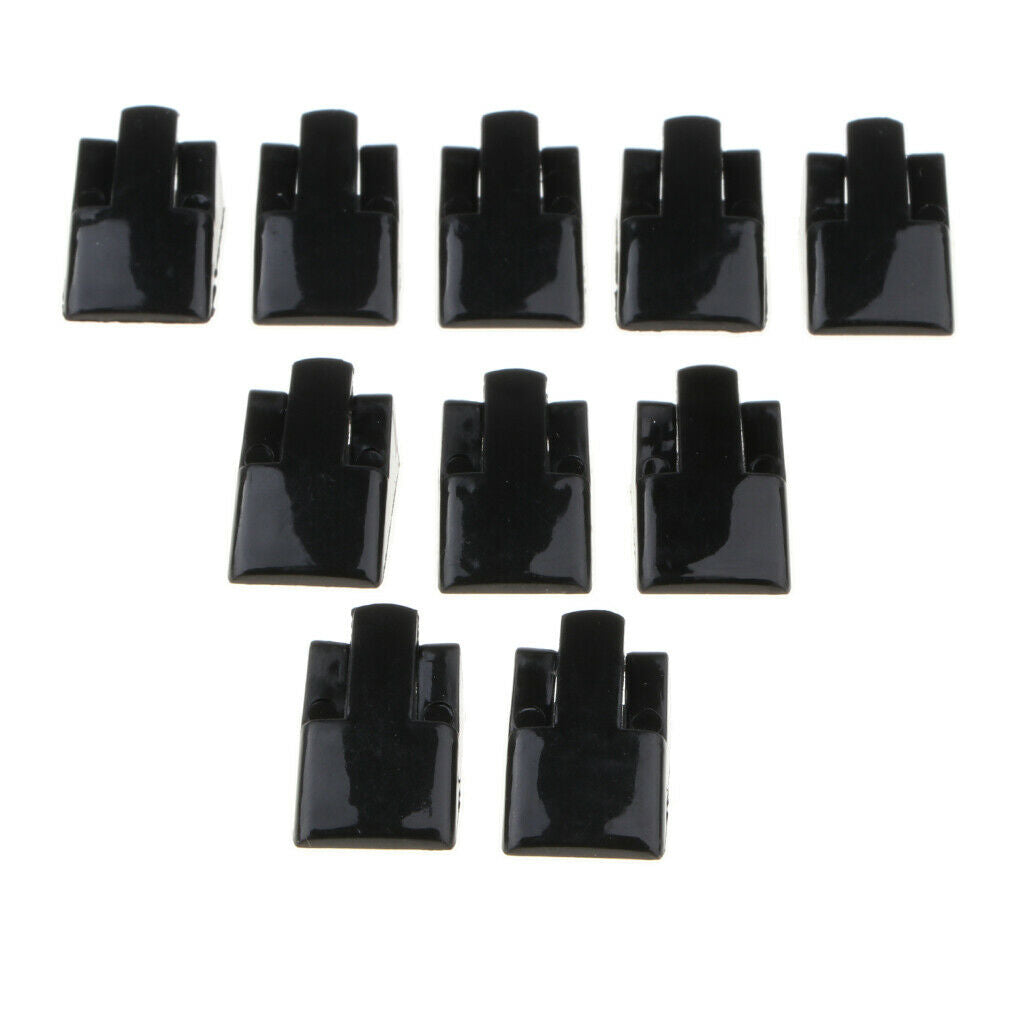 10x PP Durable Finger Rings Display Storage Holders for Showcase Accessories