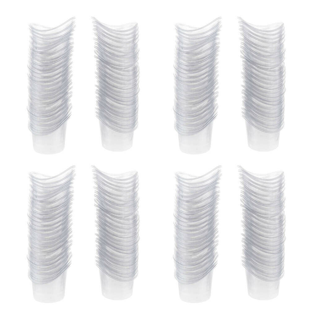 40 Pieces Disposable Clear Eye Wash Cups / 1.77 X 1.57 X 1.37 Inch