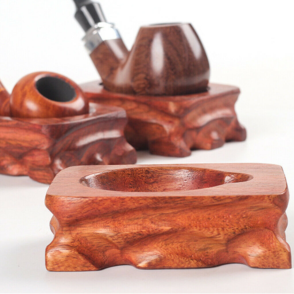 Natural Pipe Rack Smoking Holder Display Holder Home Office Decoration