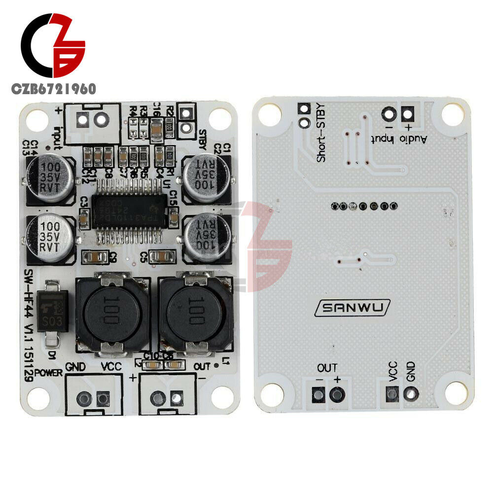 TPA3110 Board PBTL Single Channel 30W Digital Mono Amplifier Power Module 8-26V