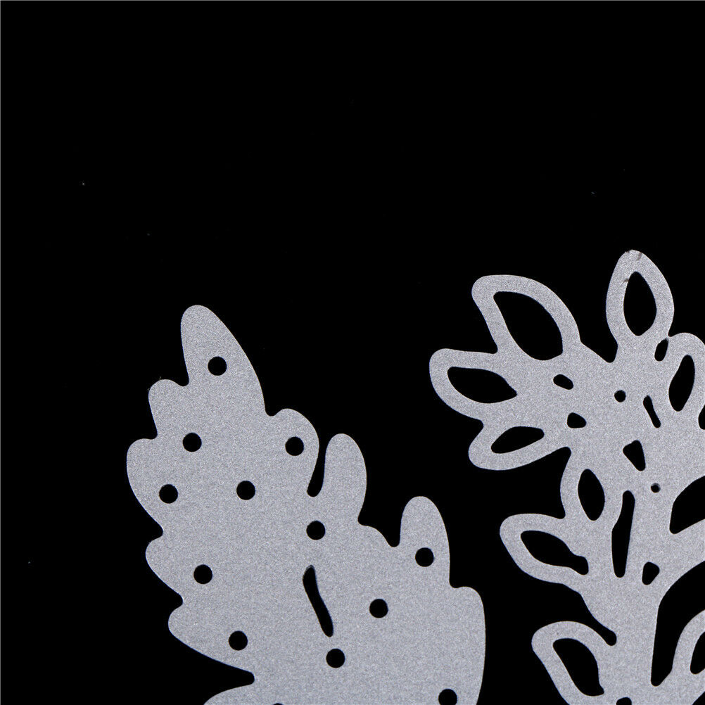 4pcs/set Leaves Metal Cutting Dies For Scrapbooking DIY Album Cards Makin.l8