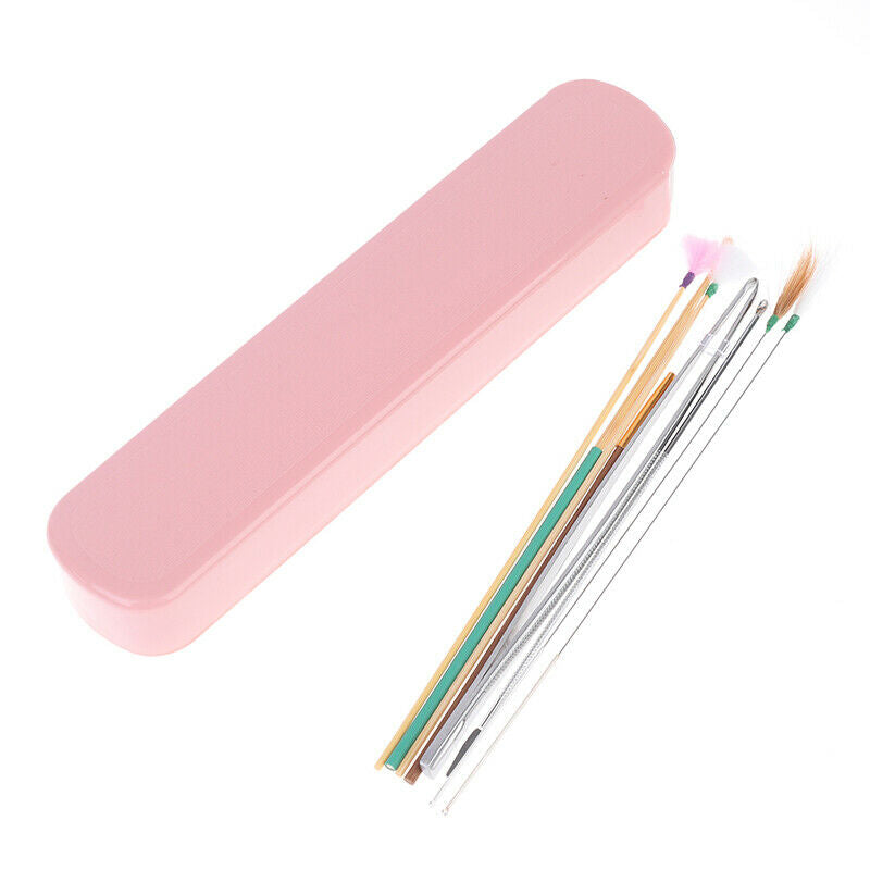 8pcs Ear Wax Pickers Set Ear Cleaner Spoon Wax Remover Removal Ear Cleaning  SJ