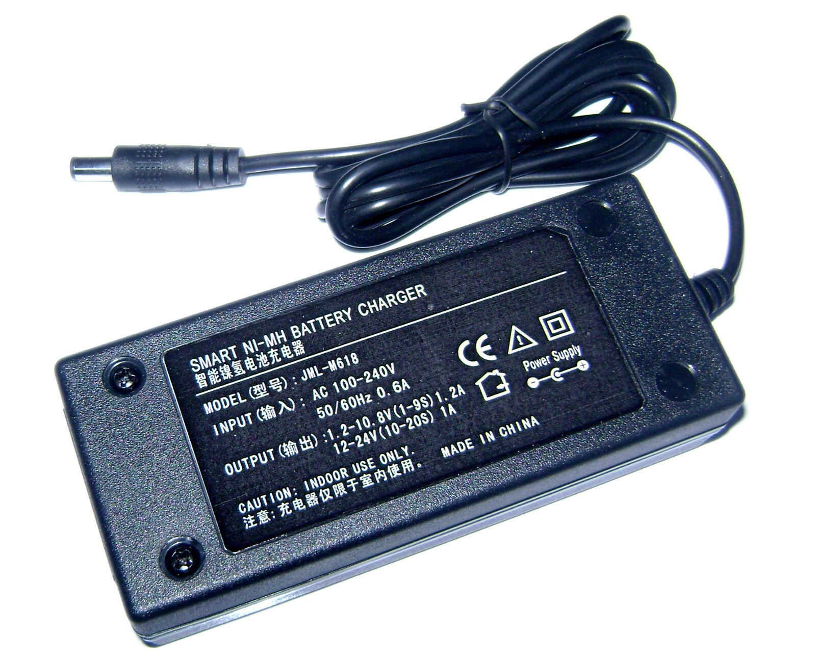 Intelligent Charger to Ni-MH Ni-Cd 1.2-24v 2.4 3.6 6v 8.4 9.6 12v 18 24v Battery