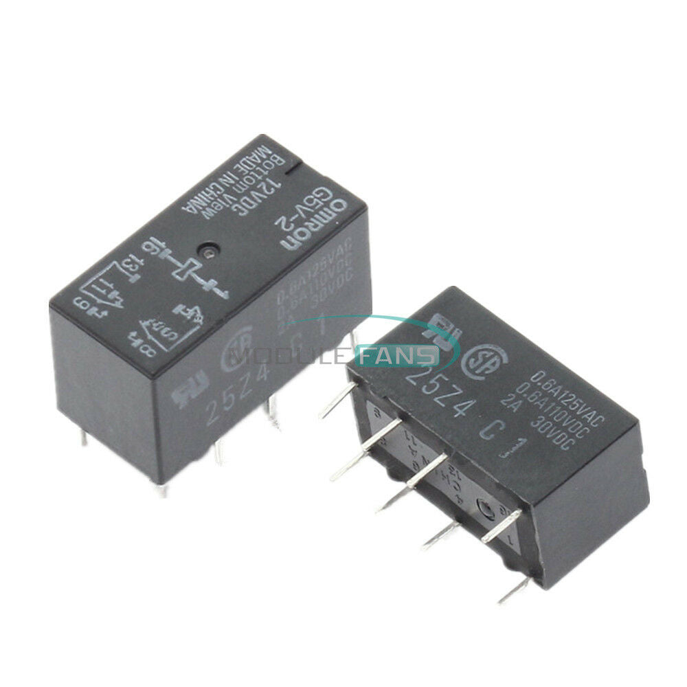 G5V-2-12VDC RELAY OMRON DIP-8 G5V-2-DC12 12V DC12V