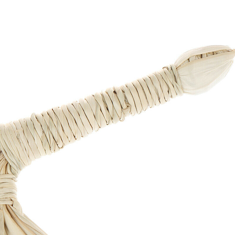 1PC Hand-woven Mosquito Repellent Fan Summer Manual Straw Hand Fans Palm .l8
