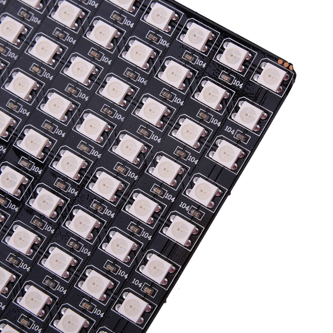 LED Matrix Panel WS2812B RGB 8x32 Pixels Digital Flexible Dot Matrix Indivi New