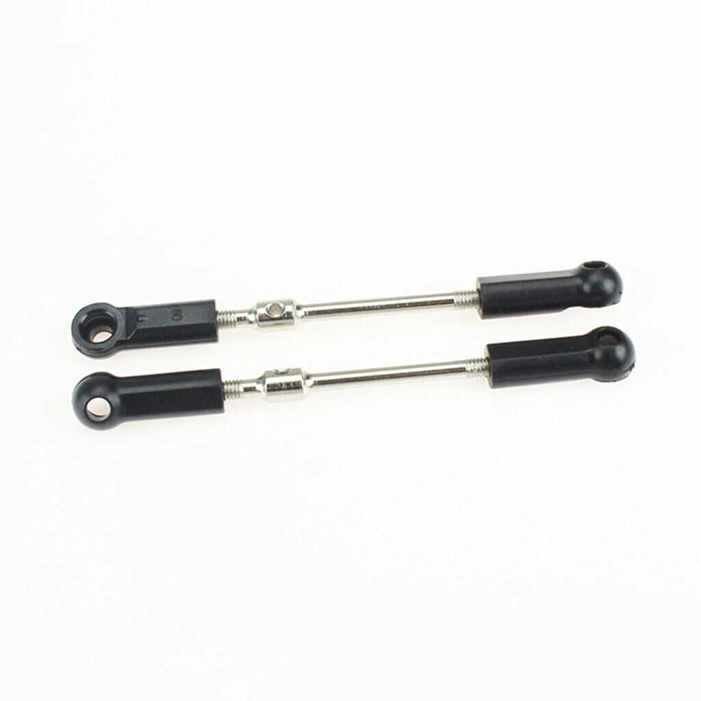 2pcs 1:10 RC Steering Link for WLtoys 104001 Crawler Car Buggy DIY Accessory