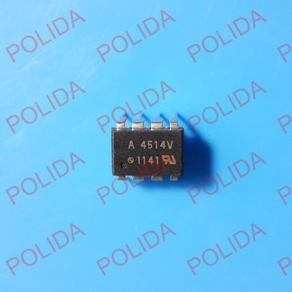 10PCS  OPTOCOUPLERS AVAGO/AGILENT DIP-8 HCPL-4514V-000E HCPL-4514V A4514V