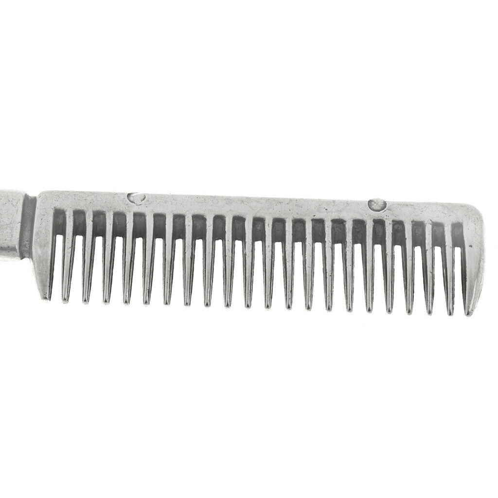 Equestrian Polished Horse Pony Grooming Comb Currycomb Accessory