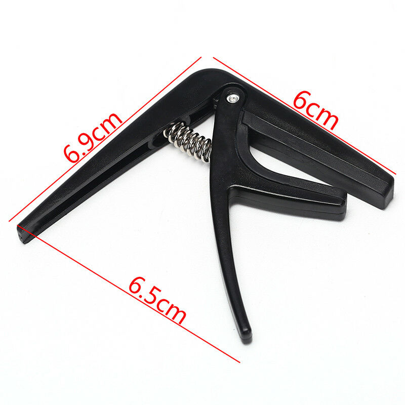 Professional Ukulele Capo Single-handed Quick Change Plastic Steel Access.l8