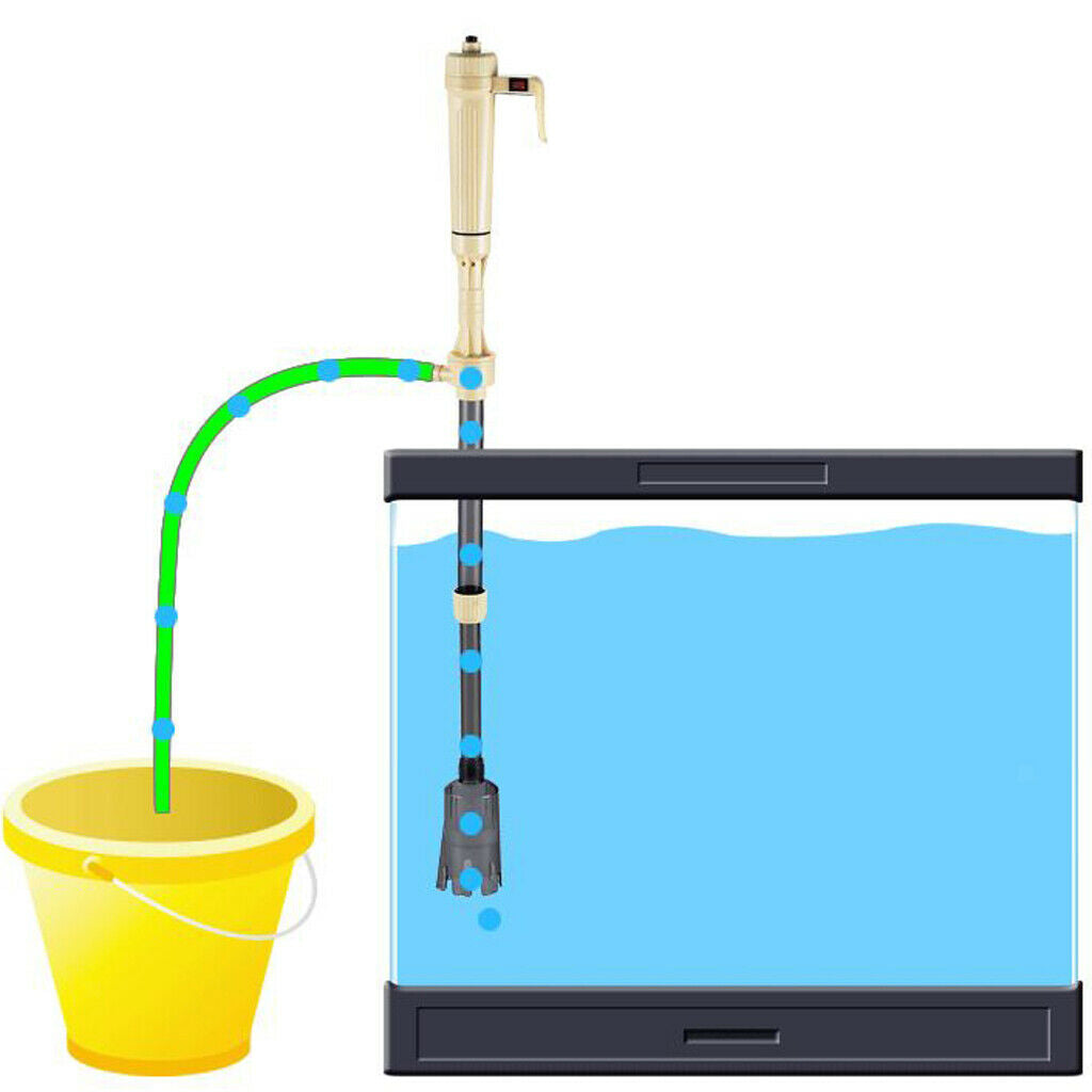 Electric Sand Washing Device Gravel Water Filter Aquarium Gravel Sand Cleaner