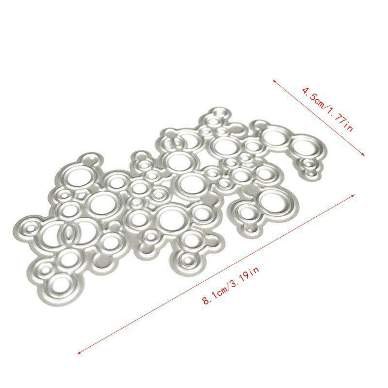 Circle Geometric Metal Cutting Dies Stencil DIY Scrapbooking Album Paper Cards